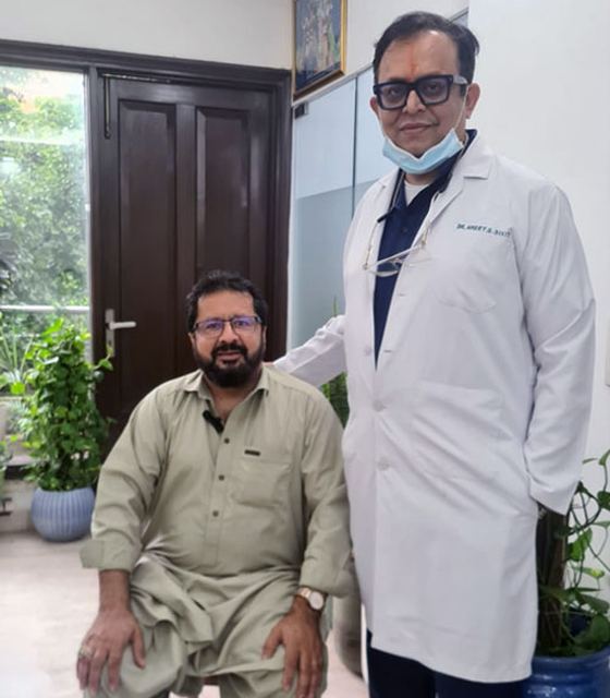 After a comfortable visit at Ark Dental Global, Greater Kailash 1