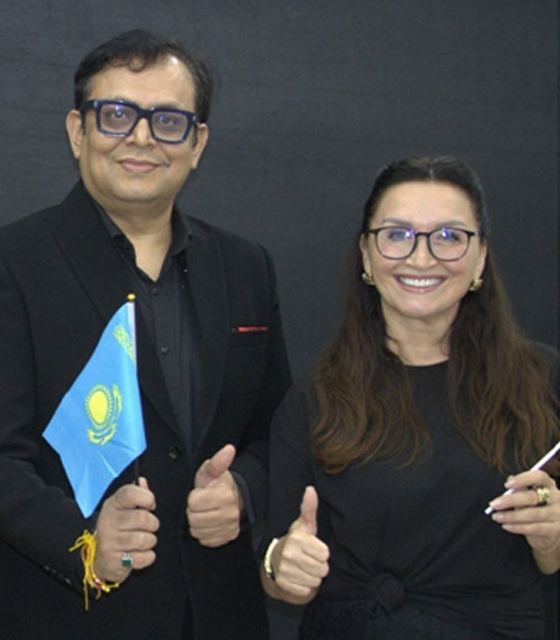 Thumbs up from Kazakhstan at Ark Dental Global, Greater Kailash 1